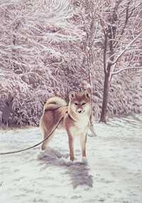 『雪のお散歩』SM 髙戸　章