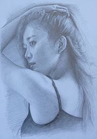 鈴木那奈　drawing Ⅰ 29.7×21cm