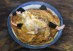 竹内章訓 かつ丼 SM