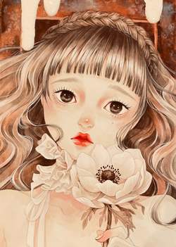 三輪陽子 vanilla 7 SM アクリル・ジェッソ