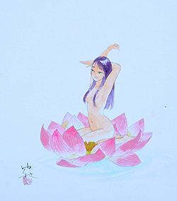 森ゆだね　パドマ　24×27㎝