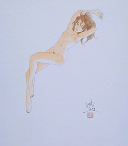 森ゆだね　螢惑　24×27㎝