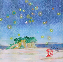 森ゆだね　沙美　10×10㎝