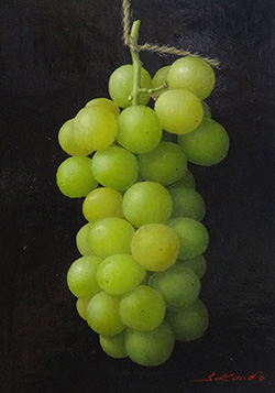 近藤俊一 葡萄Ⅶ SM 油彩
