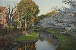 吉田諭史　陽光のなかで　P6　アクリル