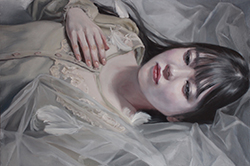 鈴木那奈 夢のあとさきⅡ F6 油彩