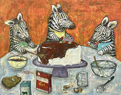 すがあす香 誕生日 F25 油彩