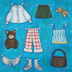 すがあす香 きせかえ SSM 油彩