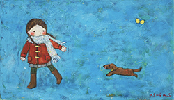 すがあす香 少女と犬 M3