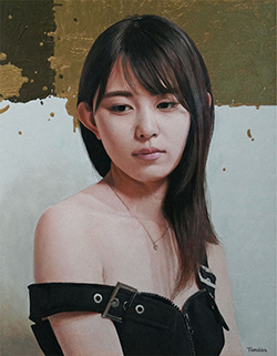 吉沢智大　まだ言葉にならない　F6　油彩