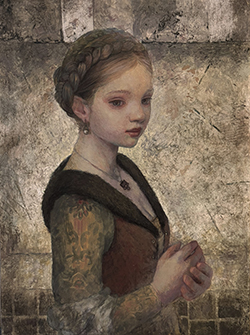 花岡寿一　マチワビル　F4　エッグテンペラ