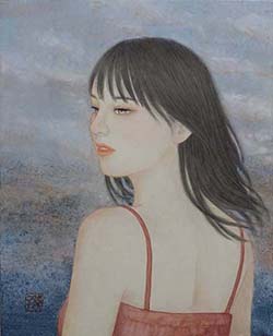 野沢栄子「夏の終わり」F3