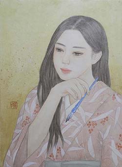 野沢栄子「綴る」F4