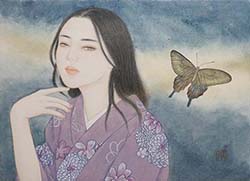 野沢栄子「彷徨いて」F4