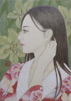 野沢栄子「百合」SM