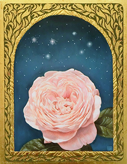 高根沢晋也 星のかけら F0 水彩・テンペラ・金箔