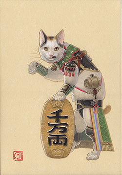 久保俊太郎　歩兵　招き猫　SM　アクリル