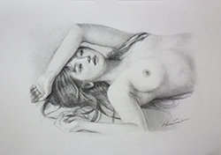 鈴木那奈 drawing A4