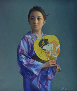 柳田補　視線　F8