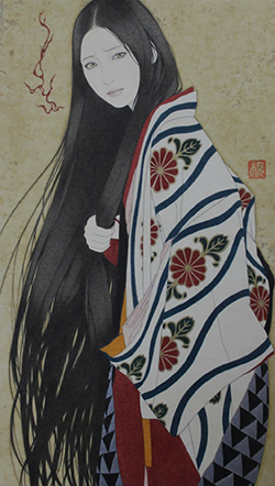 九鬼匡規　清姫　280x170mm　30部限定 ジクレー版画