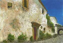 『中世の小さな村(ポルトガル)』向井 洋二